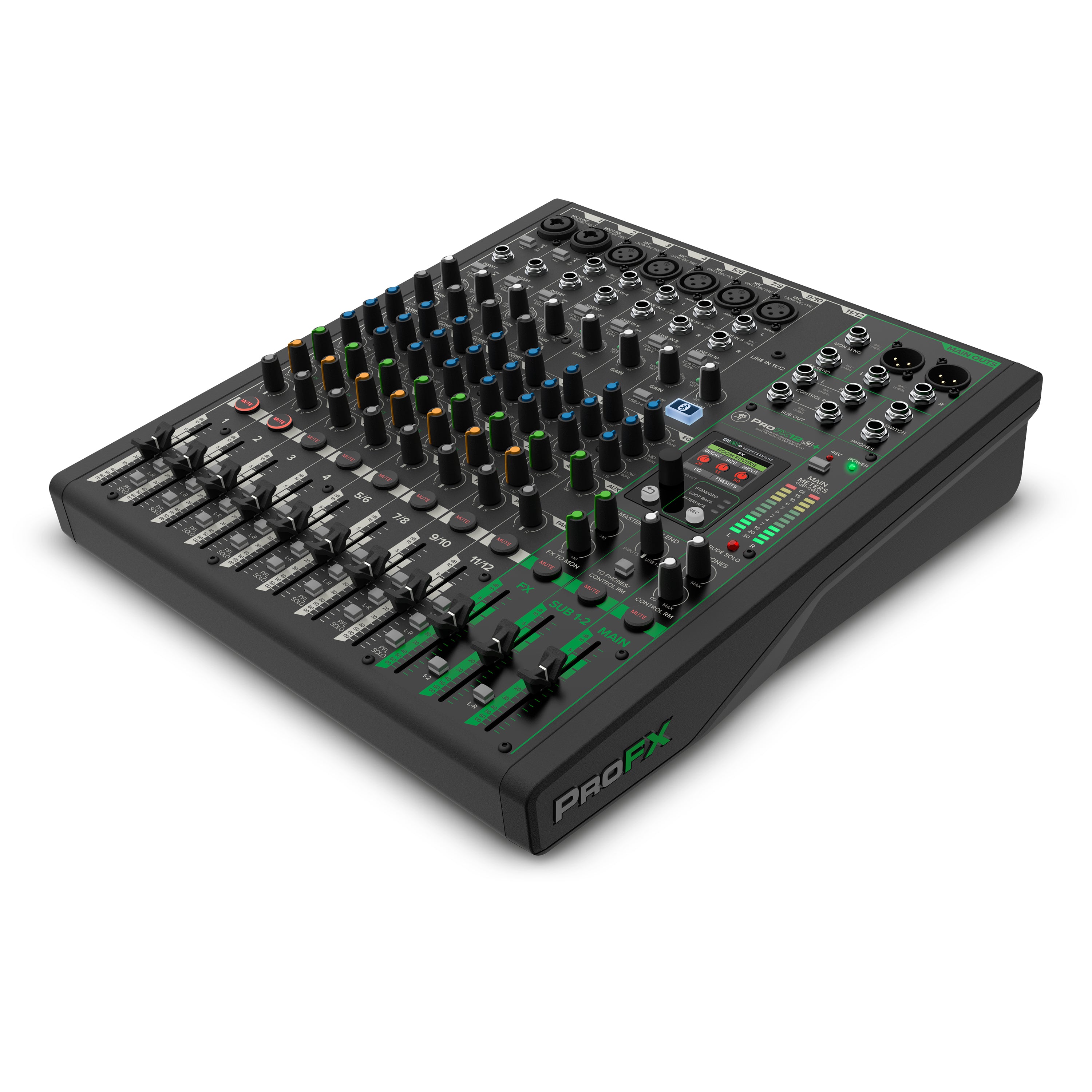 Mackie ProFX12v3+ 12 Channel Mixer – Kraft Music Mackie ProFX12v3+ 12 Channel Mixer – Kraft Music