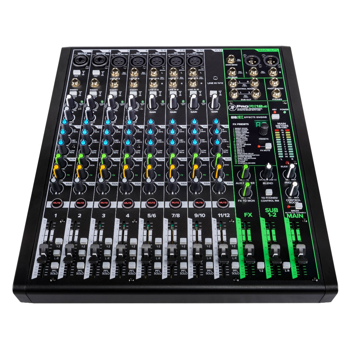 mackie ProFx12V3 ミキサー　動作確認済　専用ソフトケース付き Mackie ProFX12v3 Effects Mixer with USB CARRY BAG KIT – Kraft Music