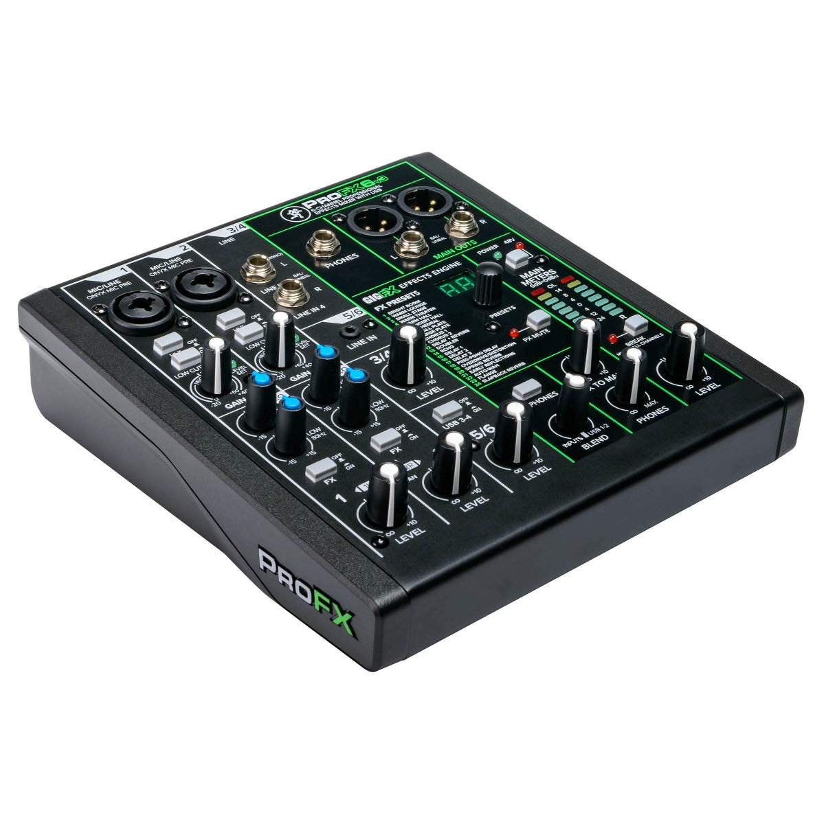 Mackie ProFX6v3 Effects Mixer with USB CABLE KIT – Kraft Music