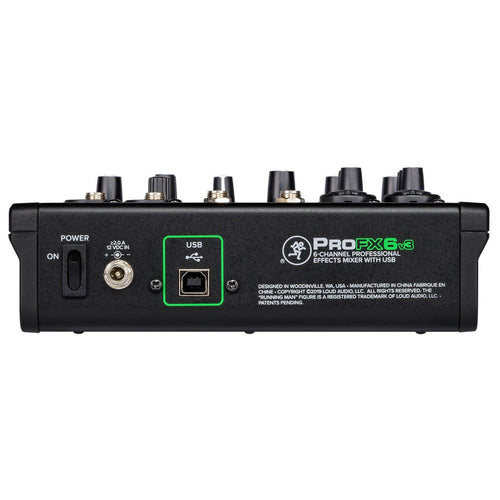 Mackie ProFX6v3 Effects Mixer with USB