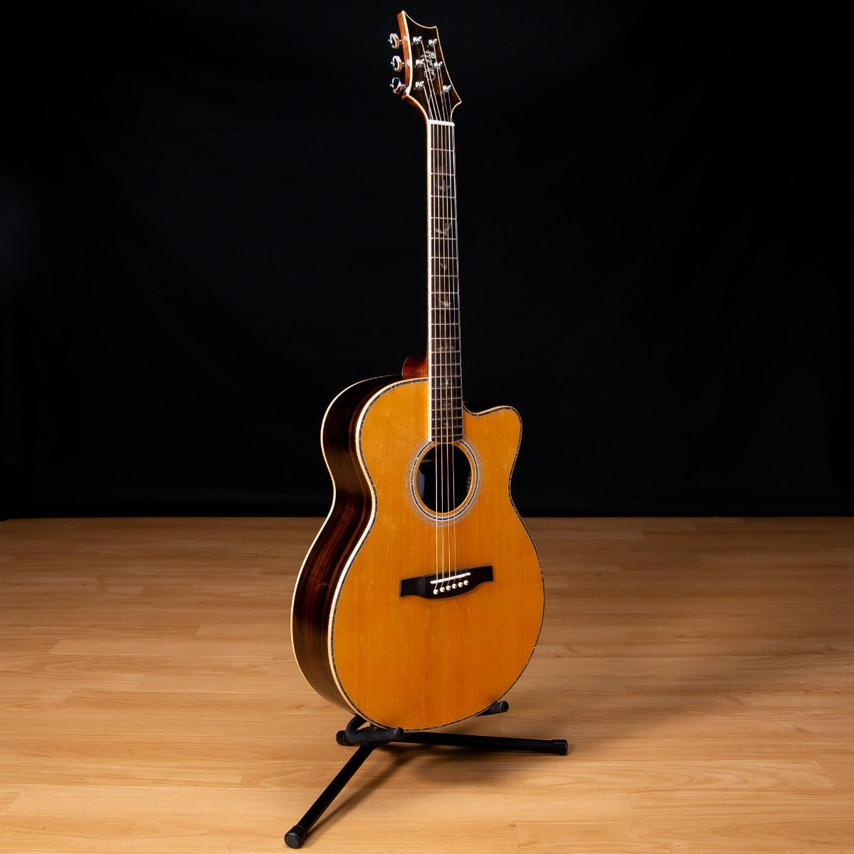PRS SE A60E Acoustic-Electric Guitar - Natural view 3