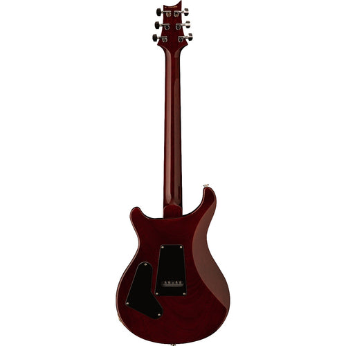 Back view of PRS S2 Custom 24 Electric Guitar - Fire Red Burst