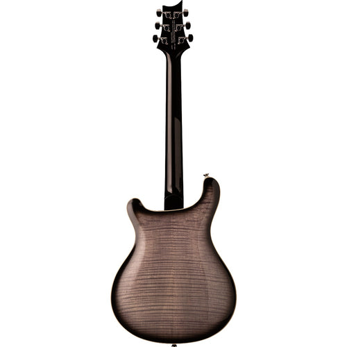 Rear view of the PRS SE Hollowbody II Electric Guitar - Charcoal Burst