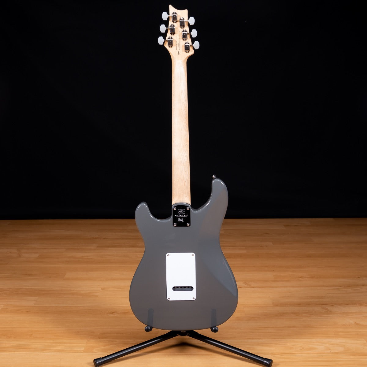 PRS SE Silver Sky John Mayer Signature Electric Guitar - Maple, Overland Gray, View 4