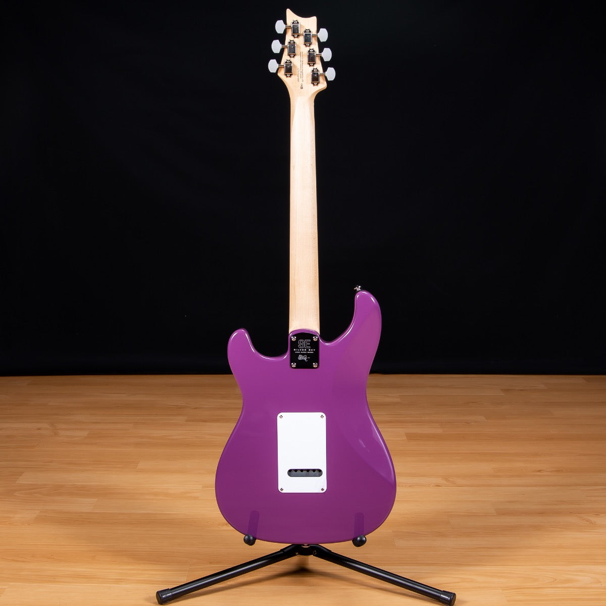 PRS SE Silver Sky John Mayer Signature Electric Guitar - Maple, Summit Purple, View 4