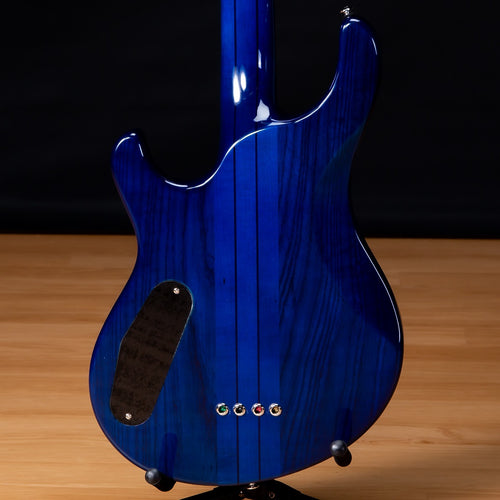 PRS SE Kingfisher Bass Guitar - Faded Blue Wraparound Burst view 3