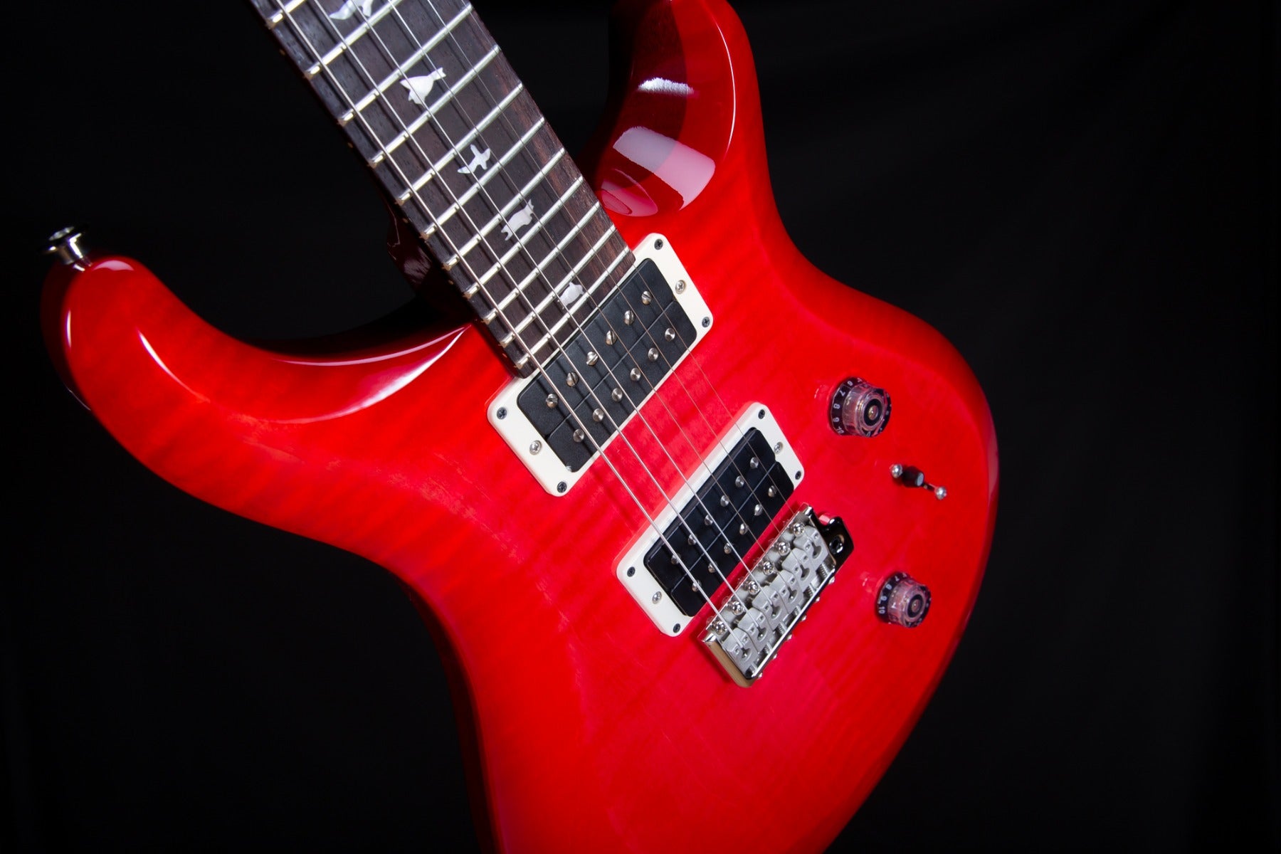 PRS 10th Anniversary S2 Custom 24 - Bonnie Pink Cherry Burst view 5