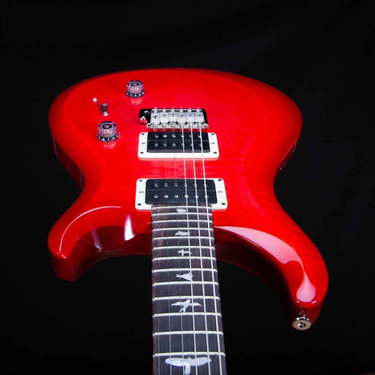 PRS 10th Anniversary S2 Custom 24 - Bonnie Pink Cherry Burst view 7