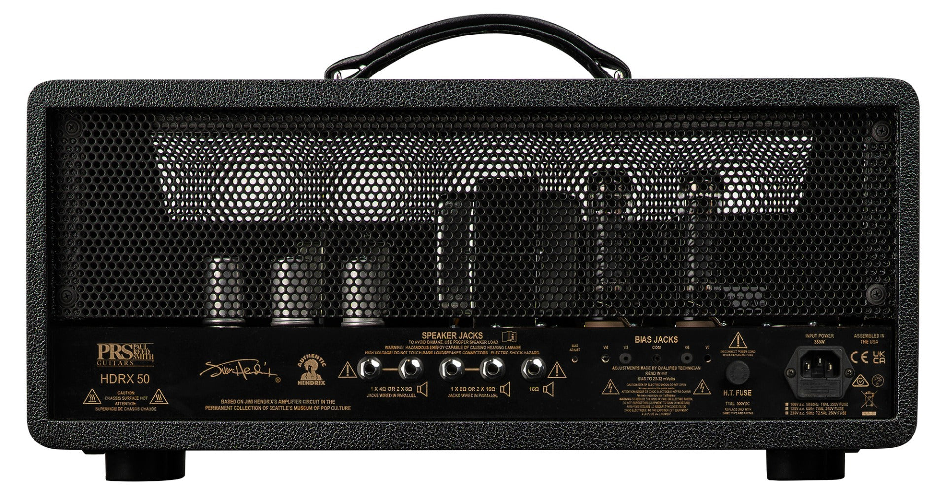 PRS HDRX 50 50W Tube Guitar Amplifier with PRS Hendrix Circuit view 2