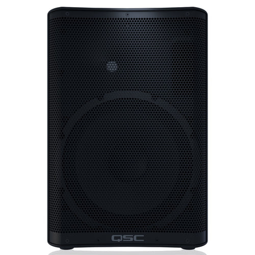 Front view QSC CP12 12" 2-Way Powered Loudspeaker