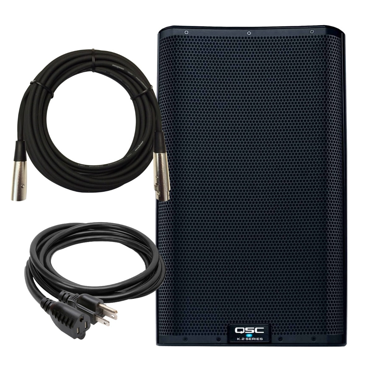 QSC K12.2 Powered Speaker CABLE KIT – Kraft Music