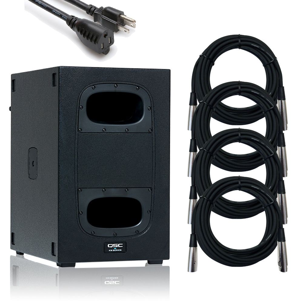 QSC KS112 Powered PA Subwoofer CABLE KIT 