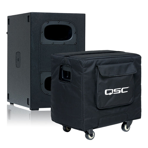 QSC KS112 Powered PA Subwoofer with Cover