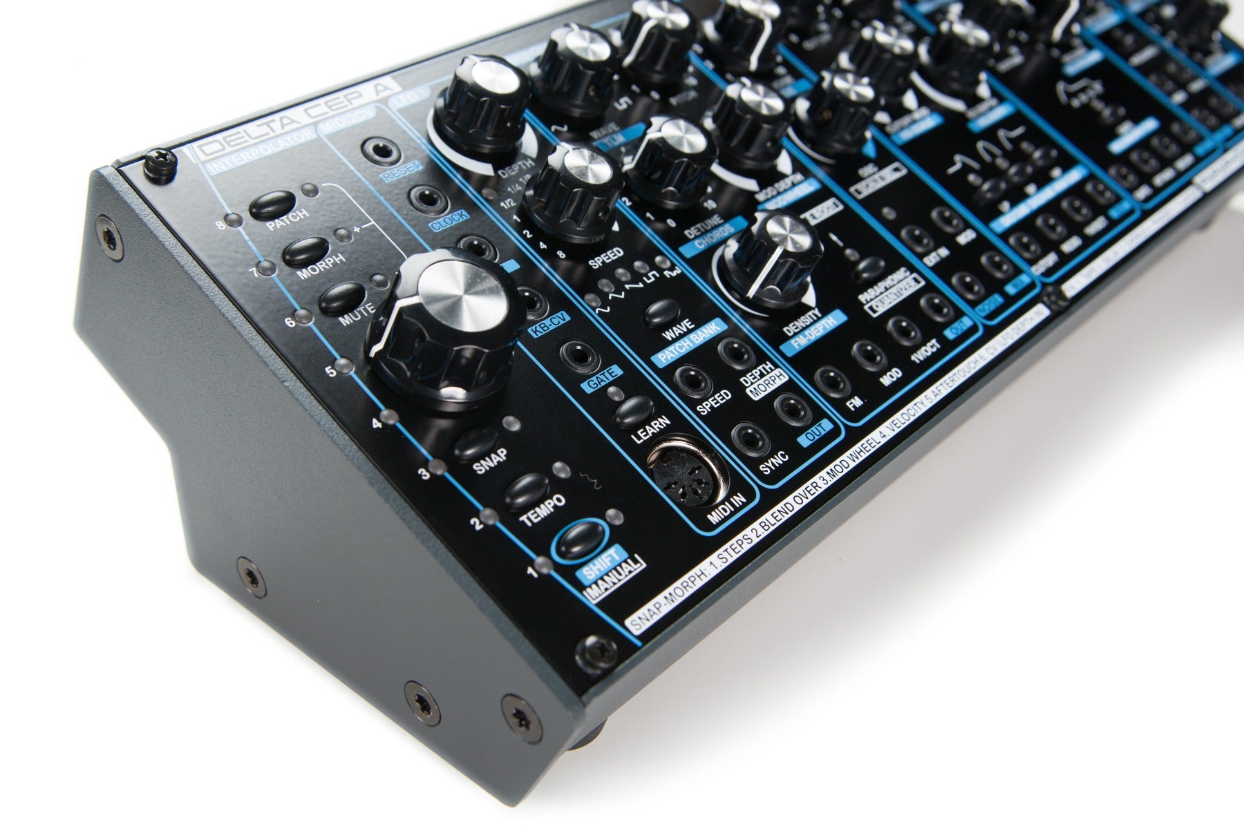 Radikal Technologies Delta Cep A Semi-Modular Desktop Synthesizer