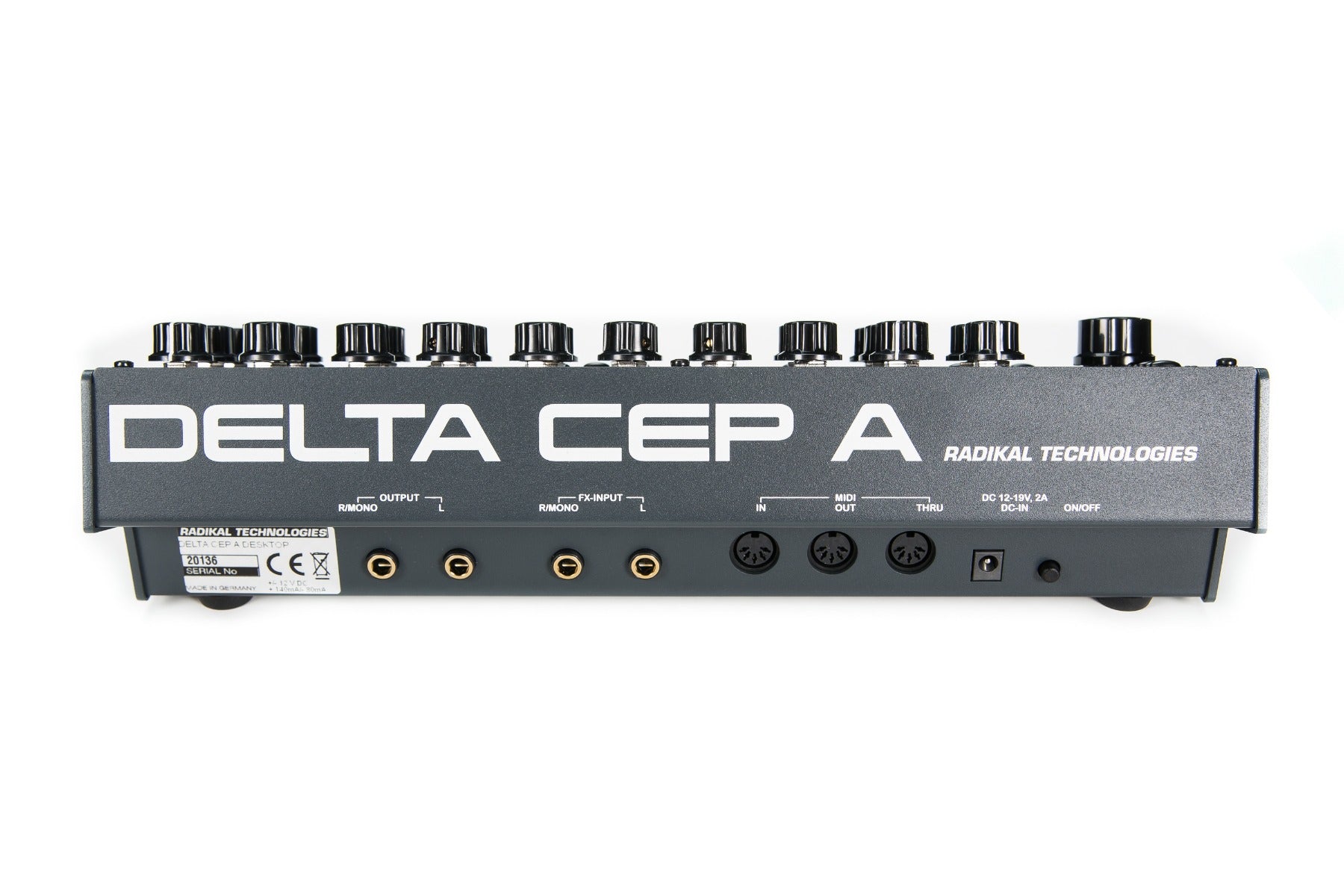 Radikal Technologies Delta Cep A Semi-Modular Desktop Synthesizer