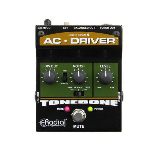 Radial AC-Driver Acoustic Preamp and DI Box