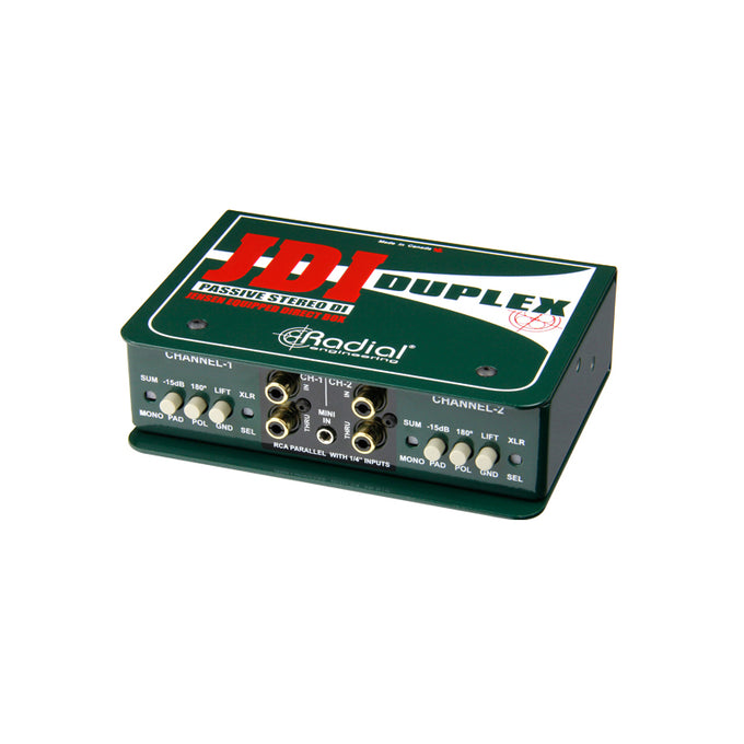 Stereo Direct Boxes Radial JDI Duplex Stereo Direct Box – Kraft Music