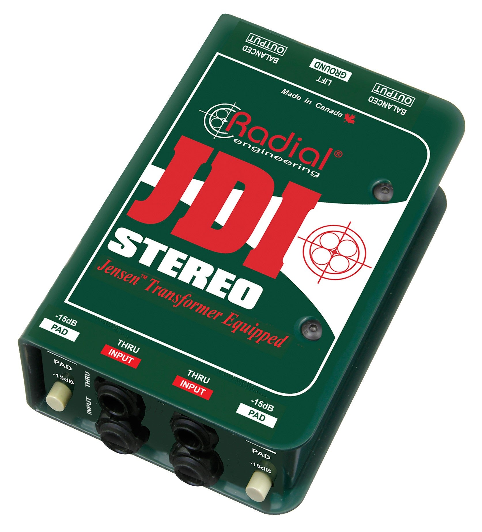 【名機】Radial JDI passive Radial JDI Stereo Passive Direct Box – Kraft Music