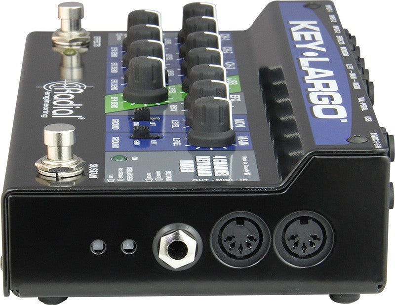 Radial Key-Largo Keyboard Mixer and Performance Pedal COMPLETE