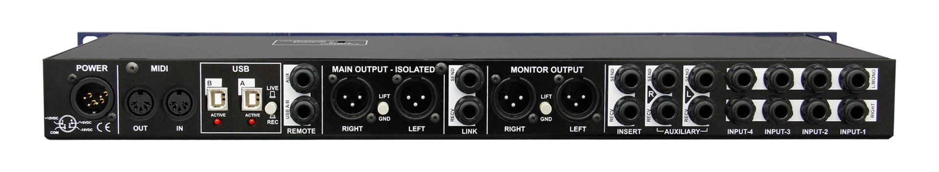 Radial KL-8 Rackmount Keyboard Mixer 