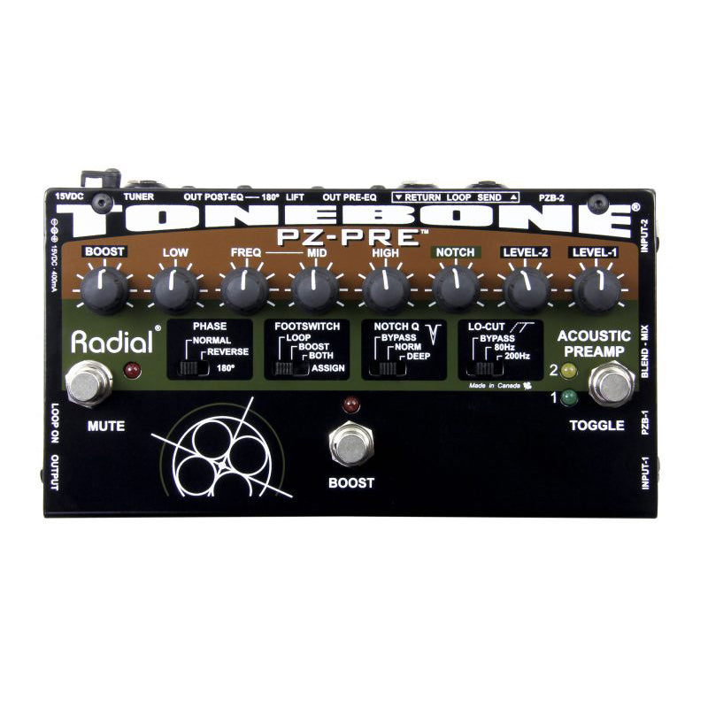 Radial Tonebone PZ-Pre Acoustic Preamp