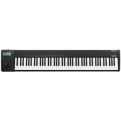 Top view of Roland A-88MKII MIDI Keyboard Controller