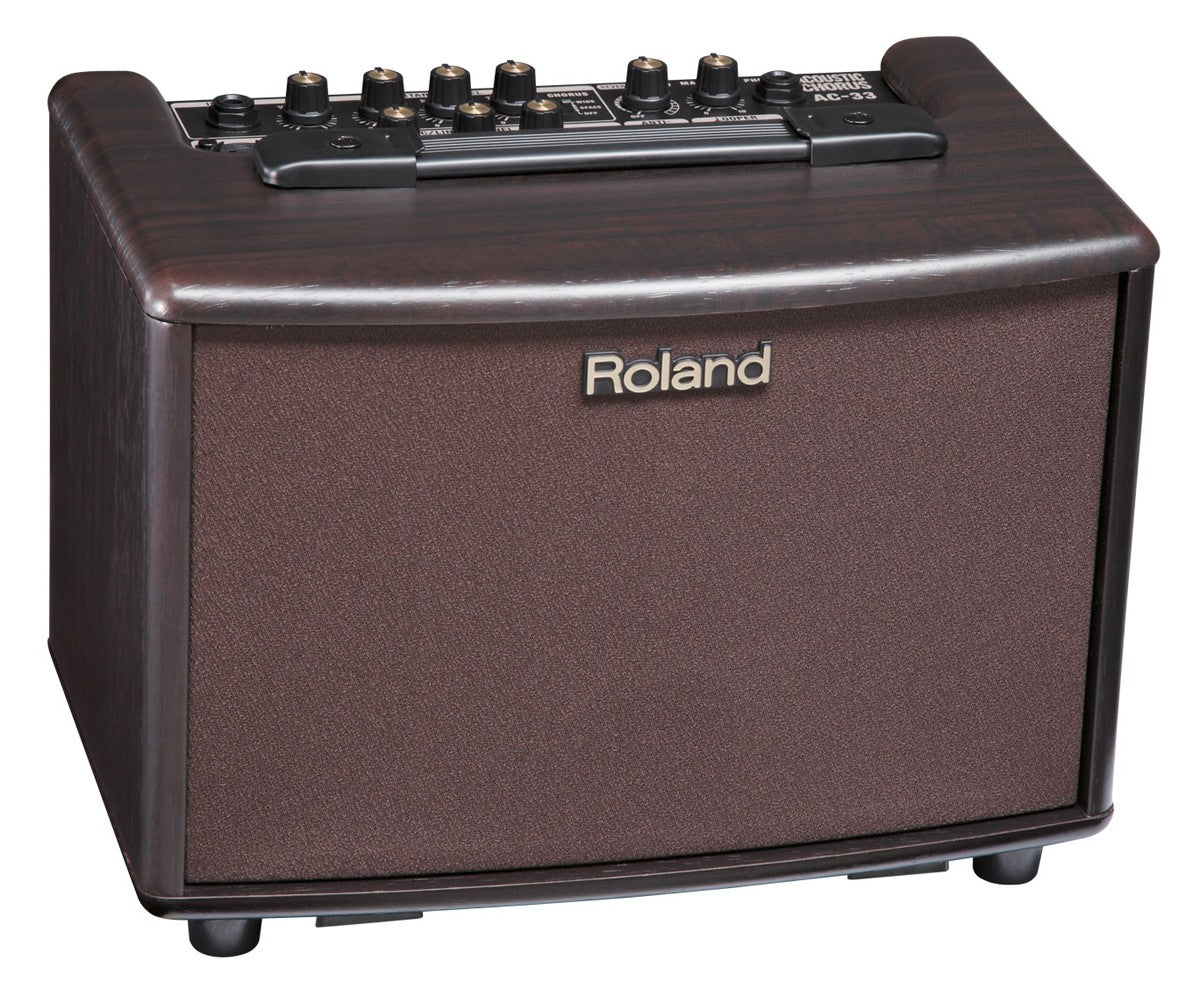 Roland AC-33 Acoustic Chorus Combo Guitar Amplifier - Rosewood