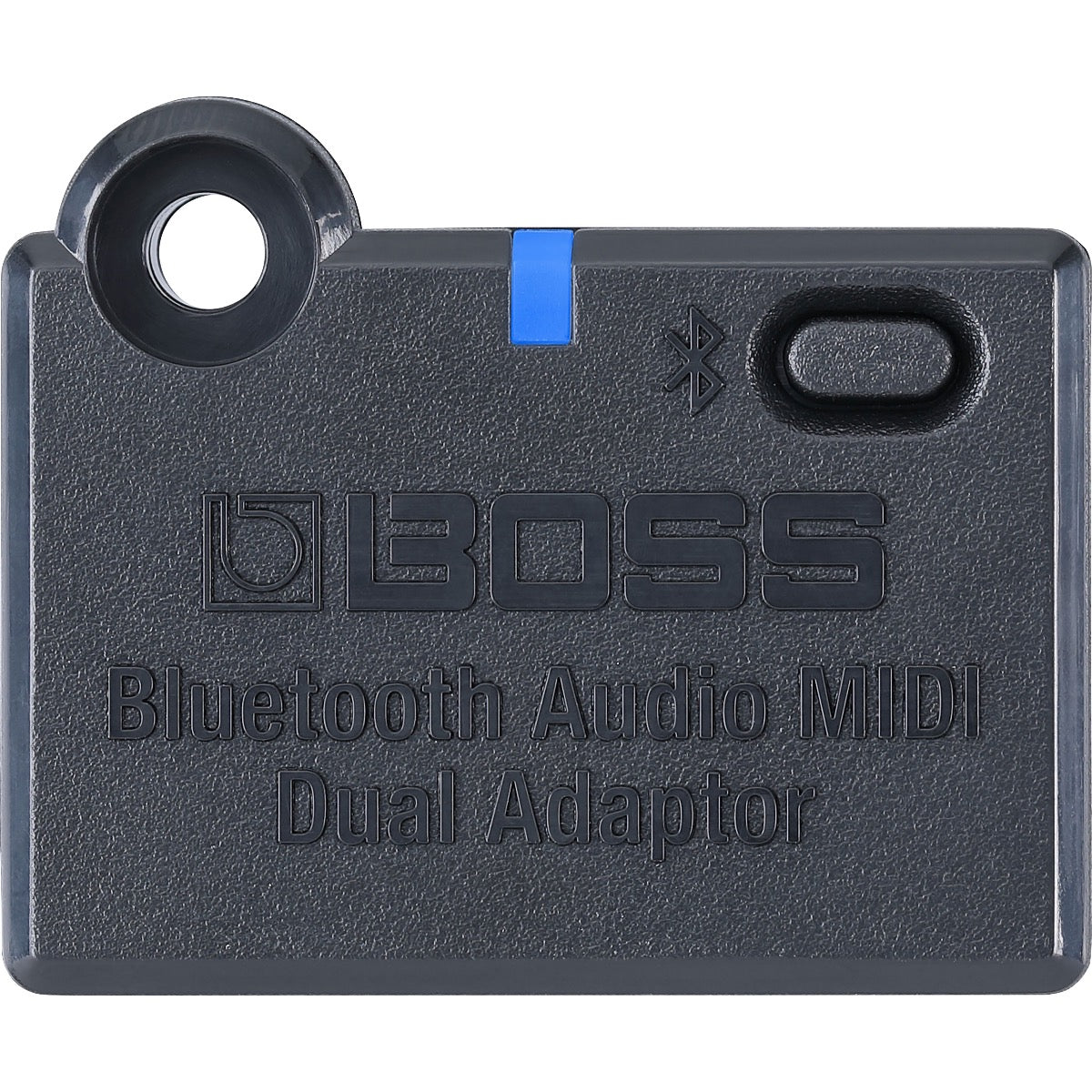 Front view of Boss BT-Dual Bluetooth Audio MIDI Dual Adaptor