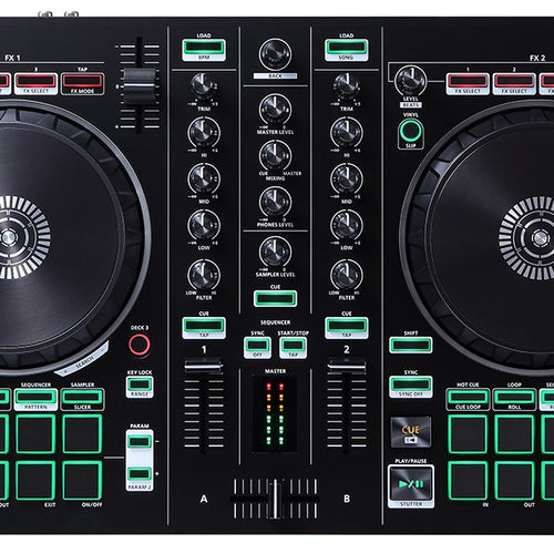Roland DJ-202 DJ Controller with Serato DJ Pro