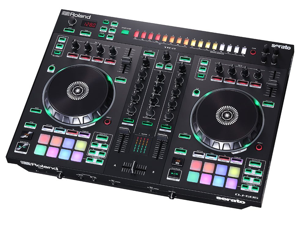Roland DJ-505 DJ Controller with Serato DJ Pro