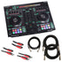 Roland DJ-505 DJ Controller with Serato DJ Pro CABLE KIT