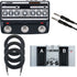 Collage image of the Boss DM-101 Delay Machine STAGE RIG