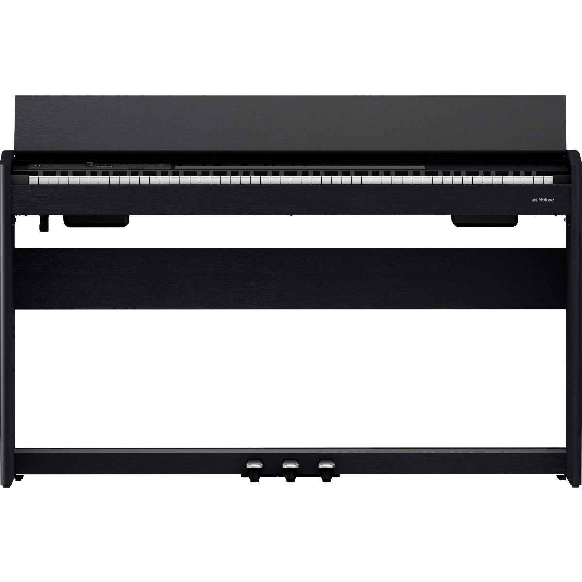 Front view of Roland F701 Digital Piano - Contemporary Black