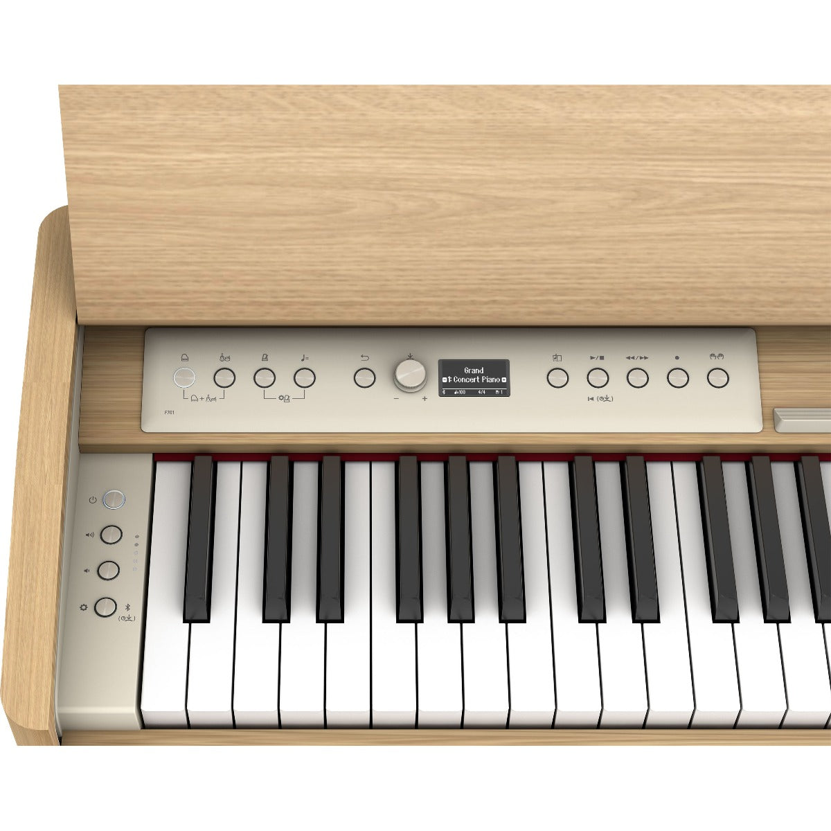 ローランド Roland F701LA ライトオーク Roland F701 Digital Piano - Light Oak COMPLETE HOME BUNDLE PLUS