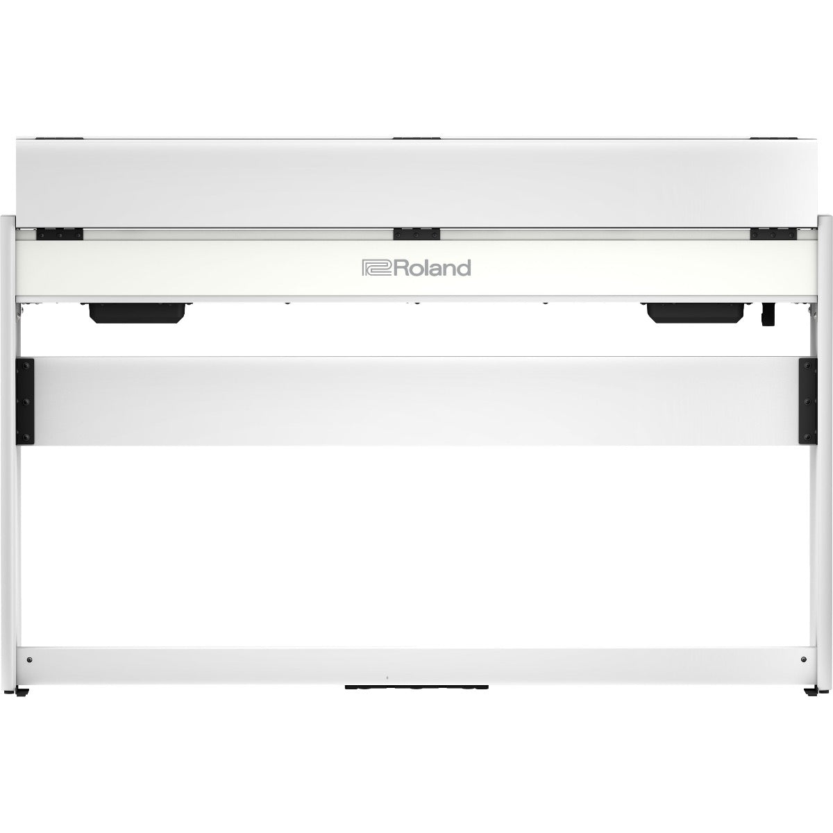 Rear view of Roland F701 Digital Piano - White