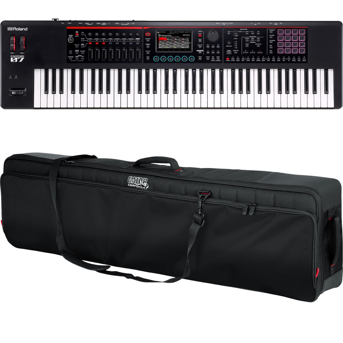 Roland Fantom-07 Workstation Keyboard CARRY BAG KIT – Kraft Roland Fantom-07 Workstation Keyboard CARRY BAG KIT – Kraft