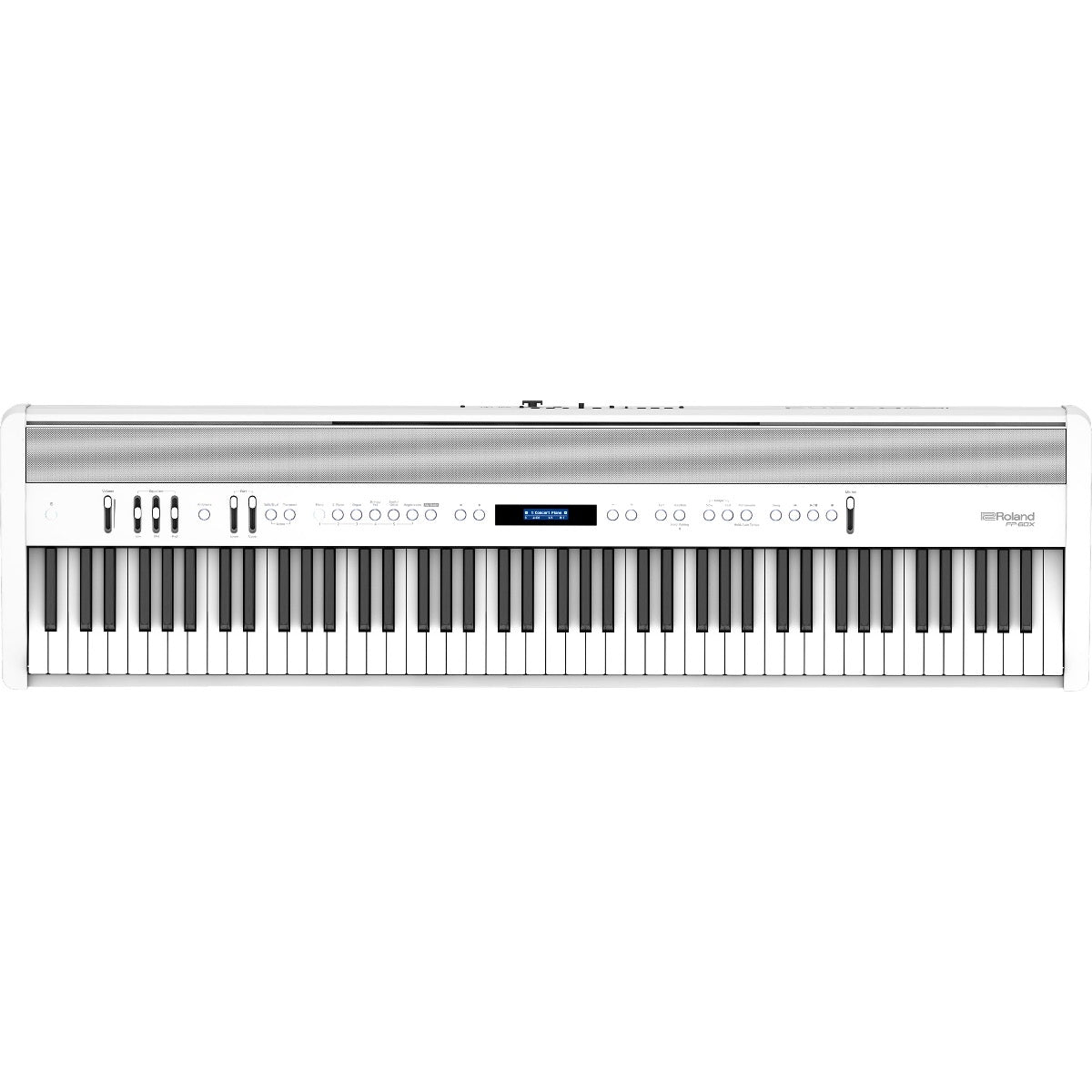 Top view of Roland FP-60X Digital Piano - White