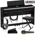 Collage image of the Roland FP-E50 Digital Piano COMPLETE HOME BUNDLE