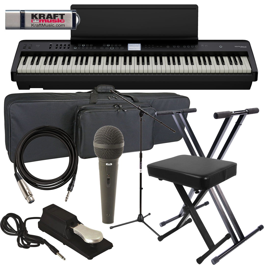 Roland FP-E50 Digital Piano STAGE RIG – Kraft Music