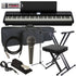 Collage image of the Roland FP-E50 Digital Piano STAGE RIG