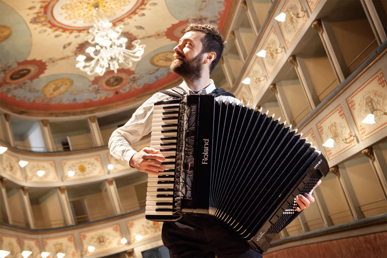 Roland FR-8x V-Accordion Dale Mathis Edition - Black – Kraft Roland FR-8x V-Accordion Dale Mathis Edition - Black – Kraft