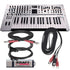 Collage showing components in Roland Gaia 2 Keyboard Synthesizer CABLE KIT