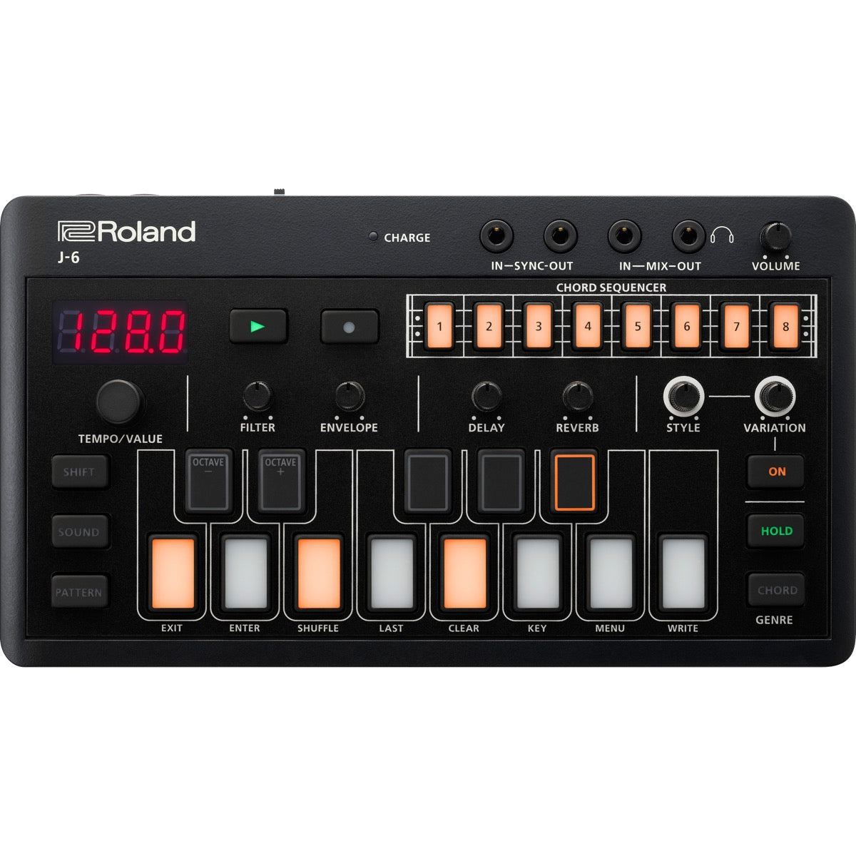 Roland Aira Compact J-6 Chord Synthesizer View 1