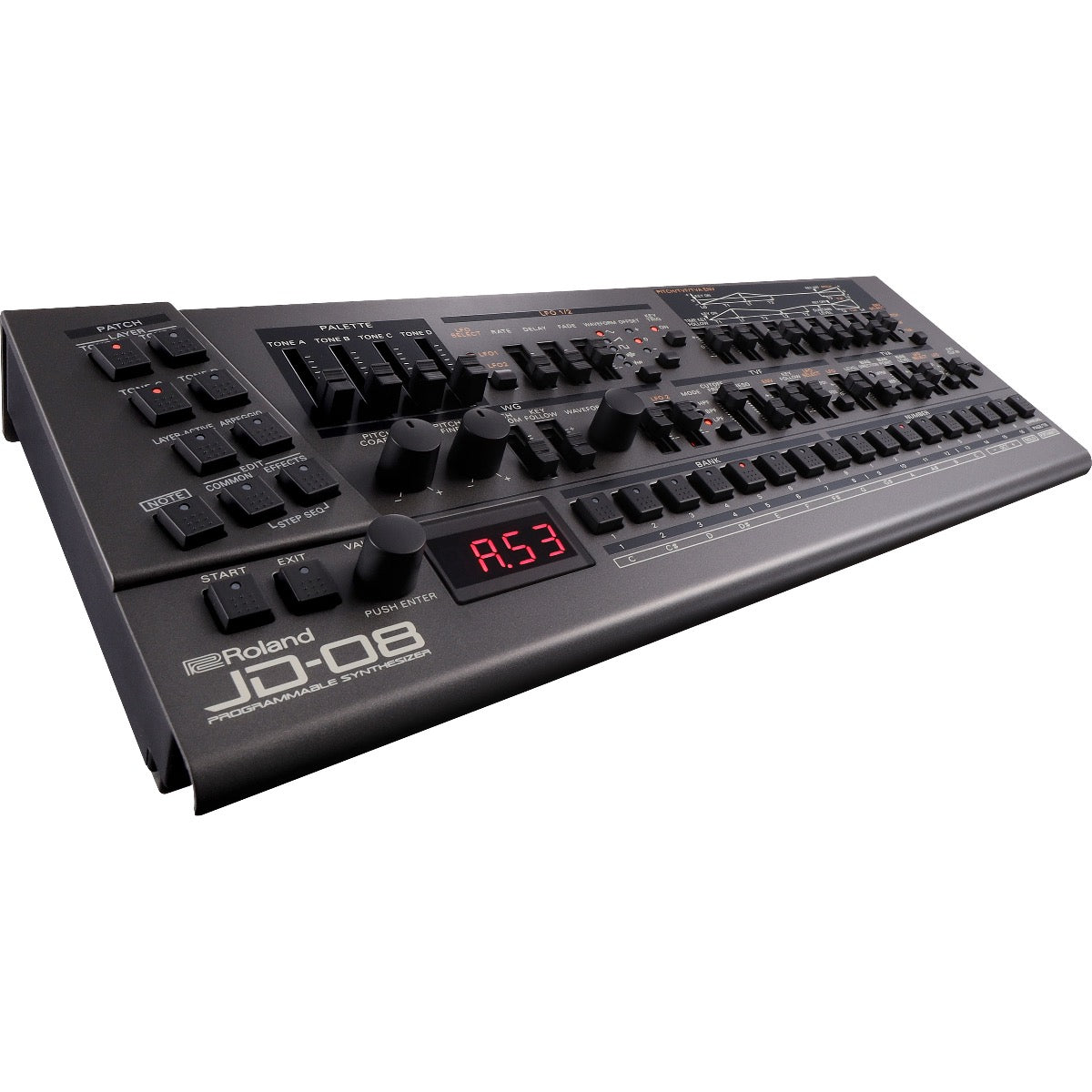 Roland Boutique JD-08 Synthesizer Module with DK-01 Boutique Dock