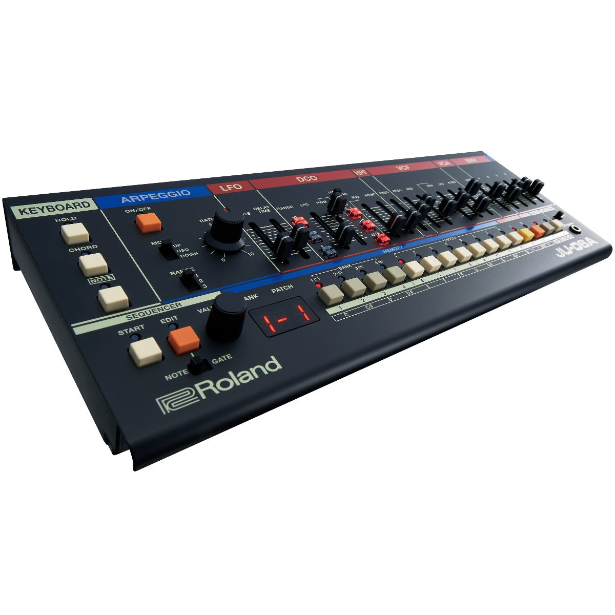 Roland Boutique JU-06A Synthesizer Sound Module with K-25m