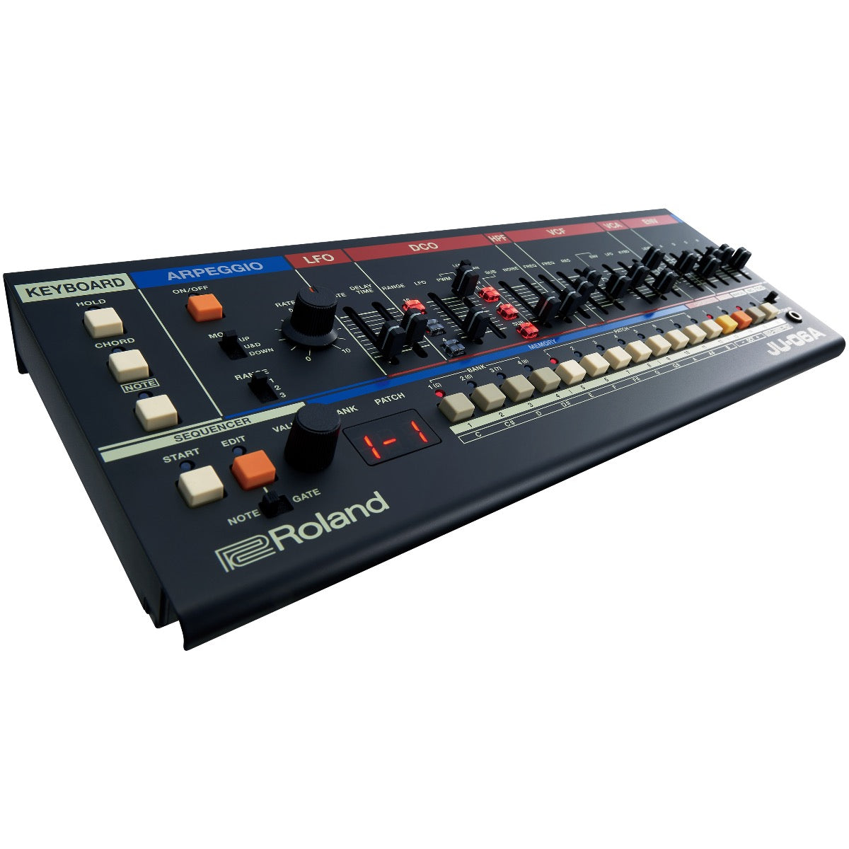 Roland Boutique JU-06A Synthesizer Sound Module with K-25m 