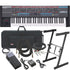 Collage showing components in Roland Juno-X 61-Key Programmable Polyphonic Synthesizer STAGE RIG