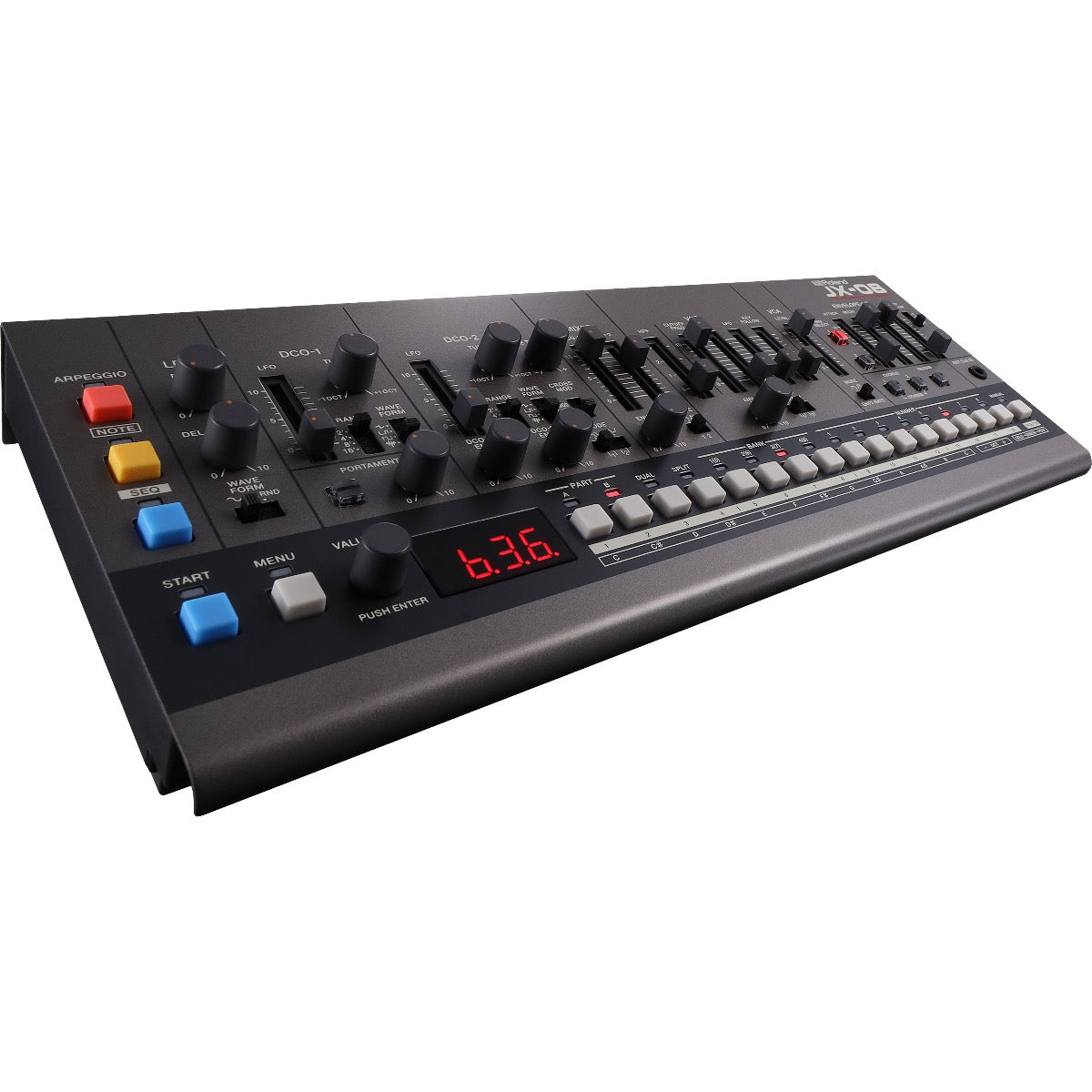 Roland Boutique JX-08 Synthesizer Module with DK-01 Boutique Dock