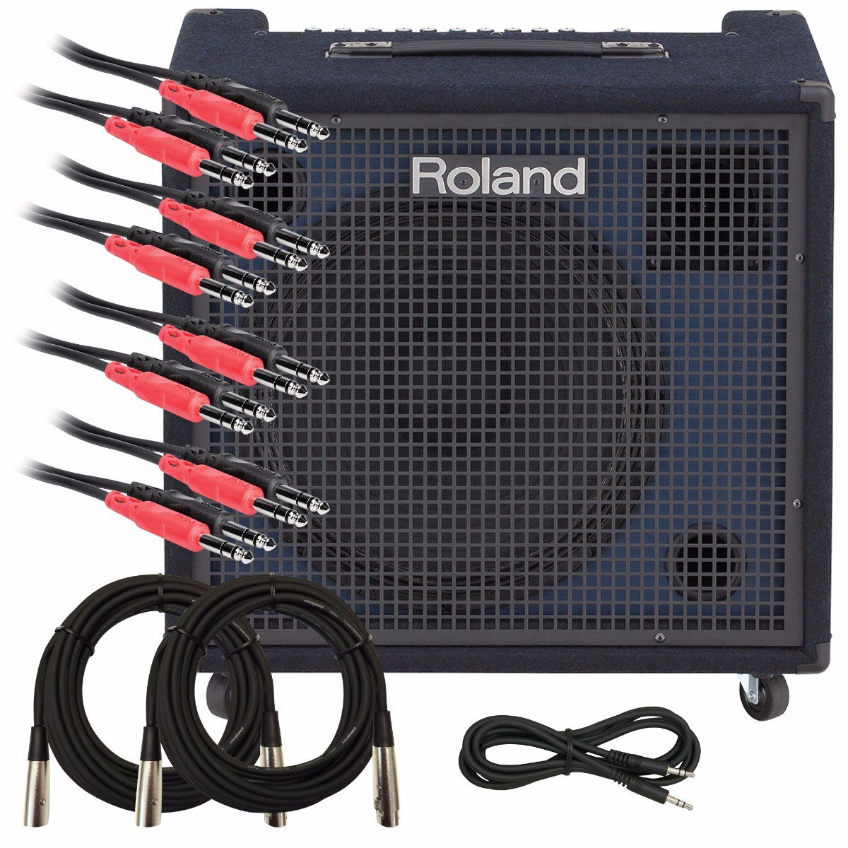 Roland KC-600 Stereo Mixing Keyboard Amplifier CABLE KIT