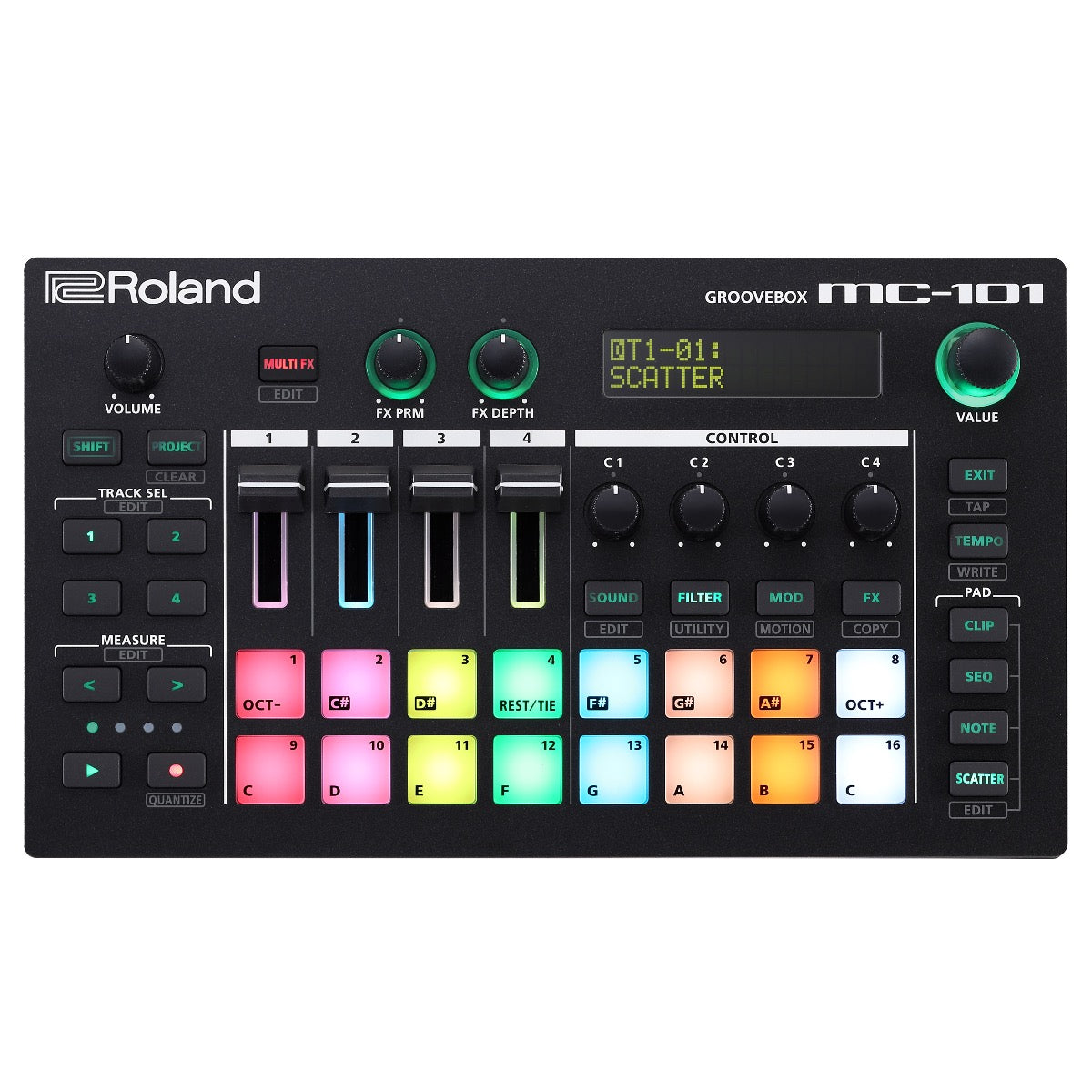 Roland MC-101 Groovebox POWER & CABLE KIT – Kraft Music